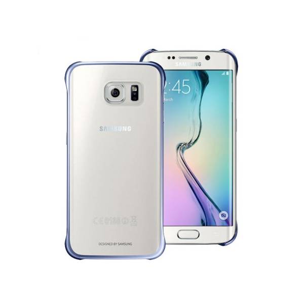 Samsung Clear Cover S6 Edge Negro